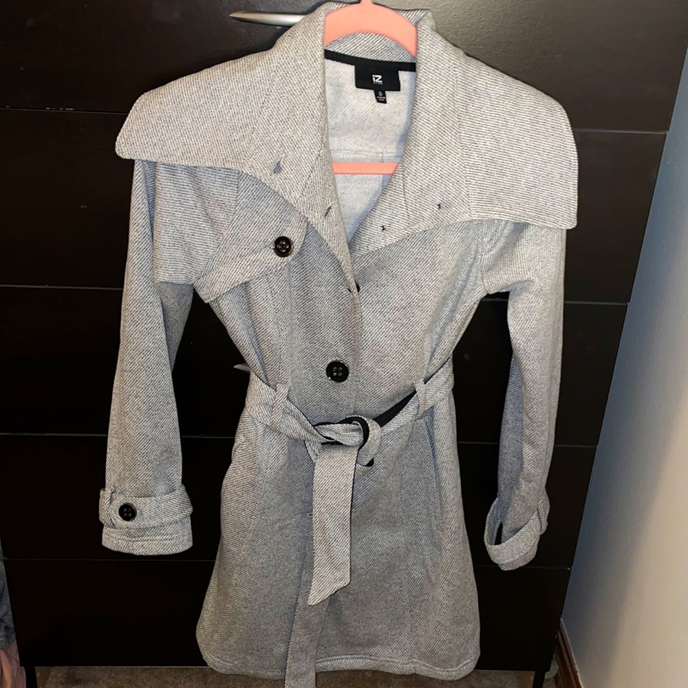 2/$40 IZ Byer Speckled Coat 🤍🖤